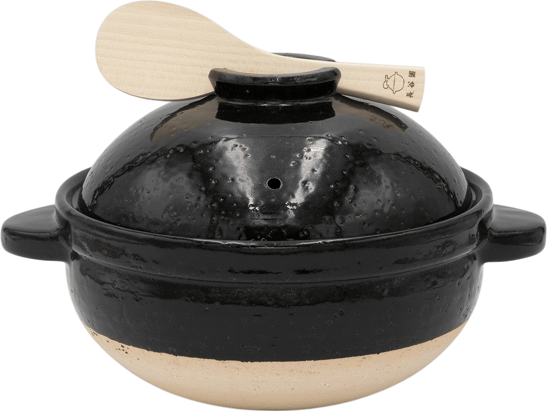 Kamado-san Donabe Rice Cooker - Black