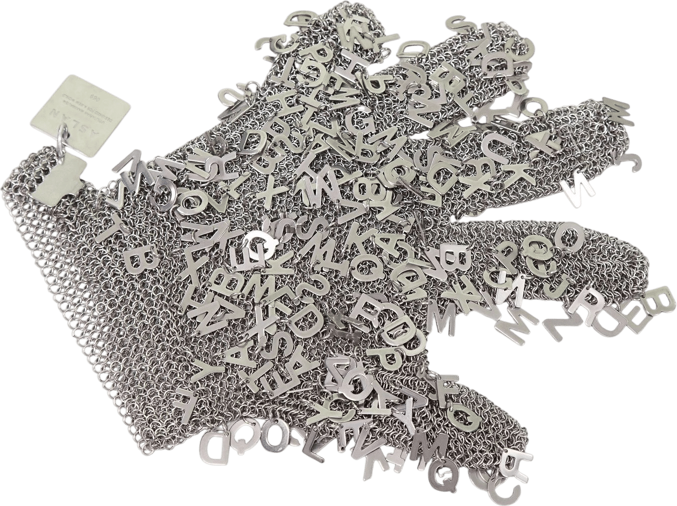 Aslan World Chainmaille Cut off Glove