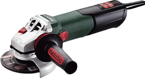 Metabo - WEV15-125 - 5" Variable Speed Angle Grinder - 2, 800-11, 000 Rpm - 13.5 Amp W/Electronics, Lock-On (600468420 15-125 Quick), Professional Angle Grinders