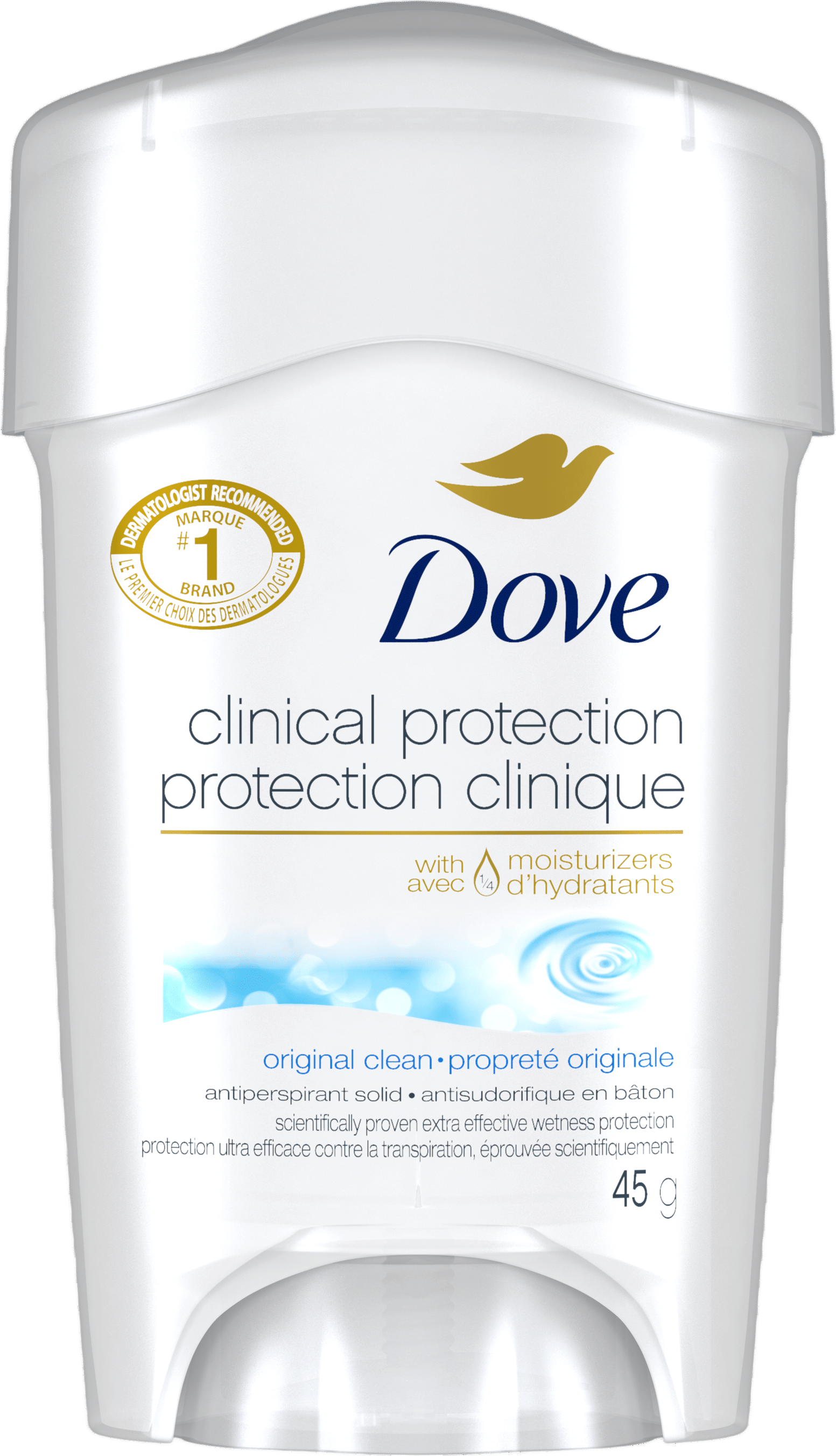 Clinical Protection Antiperspirant Deodorant Original Clean