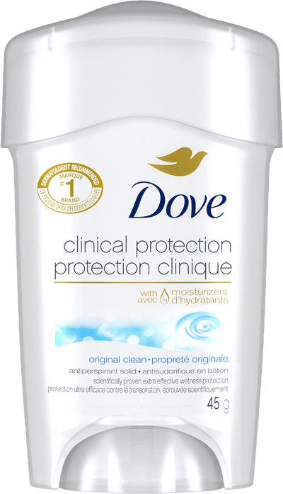 Clinical Protection Antiperspirant Deodorant Original Clean