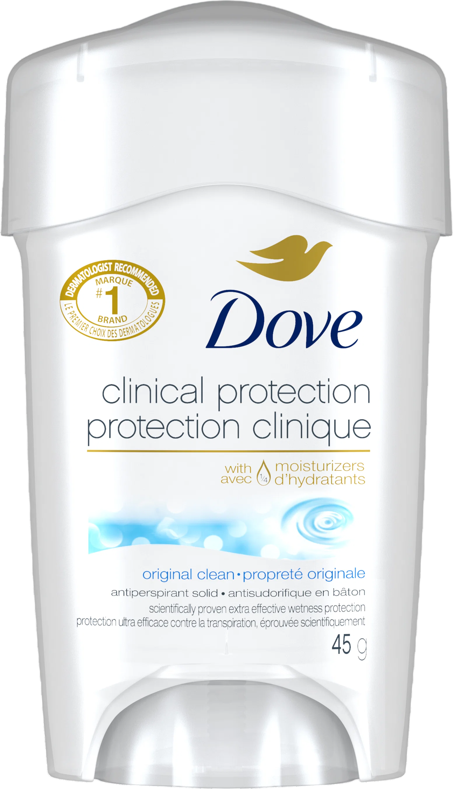 Clinical Protection Antiperspirant Deodorant Original Clean
