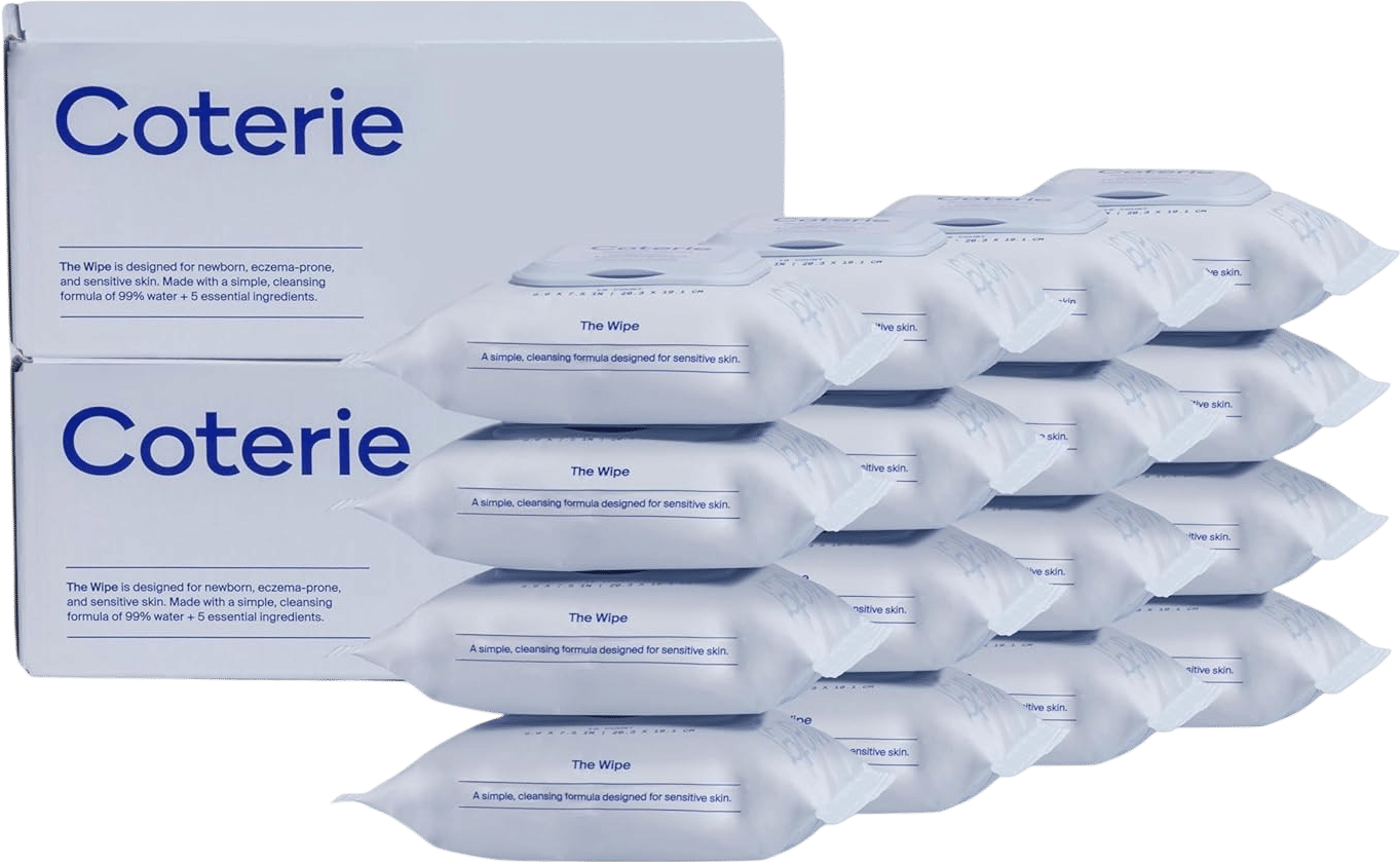 Coterie Baby Wipes for Sensitive Skin