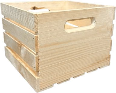 9.25" x 12.5" x 12.5" Pinewood Crate by Make Market