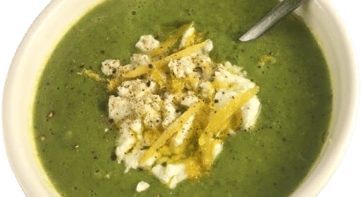 Ottolenghi zucchini pea soup