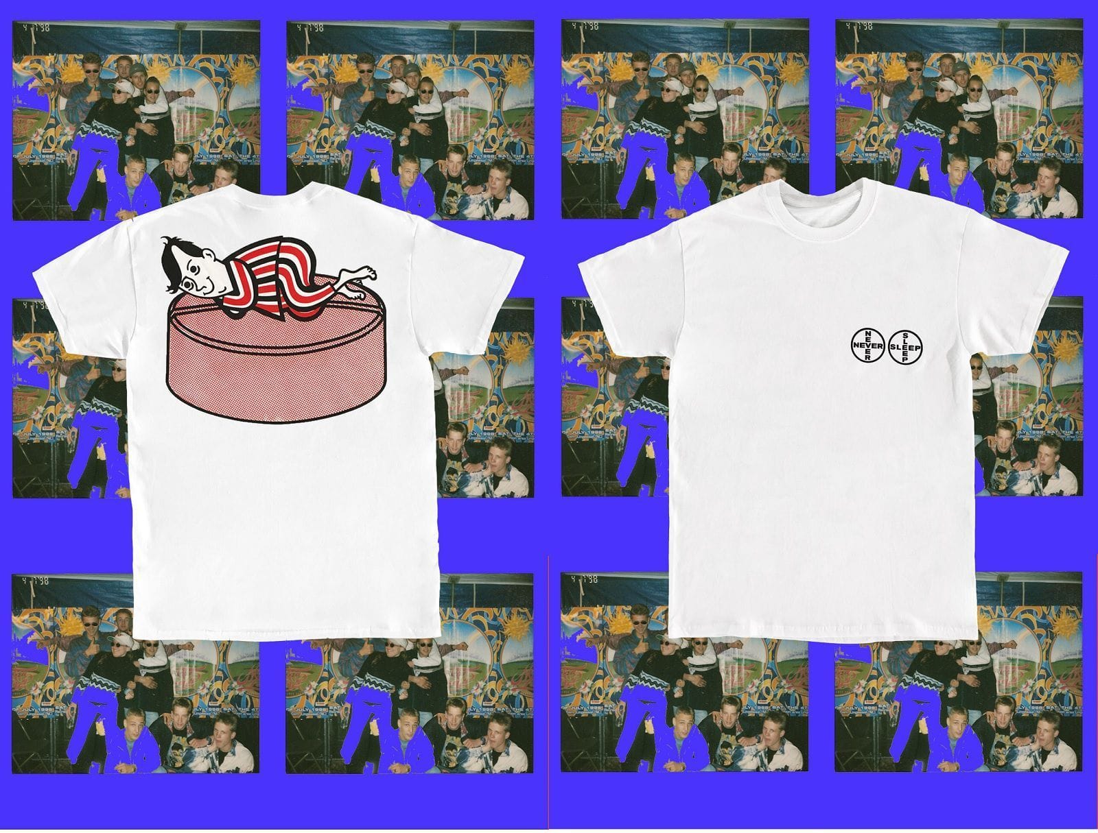 Gabber Eleganza Never Sleep Tees