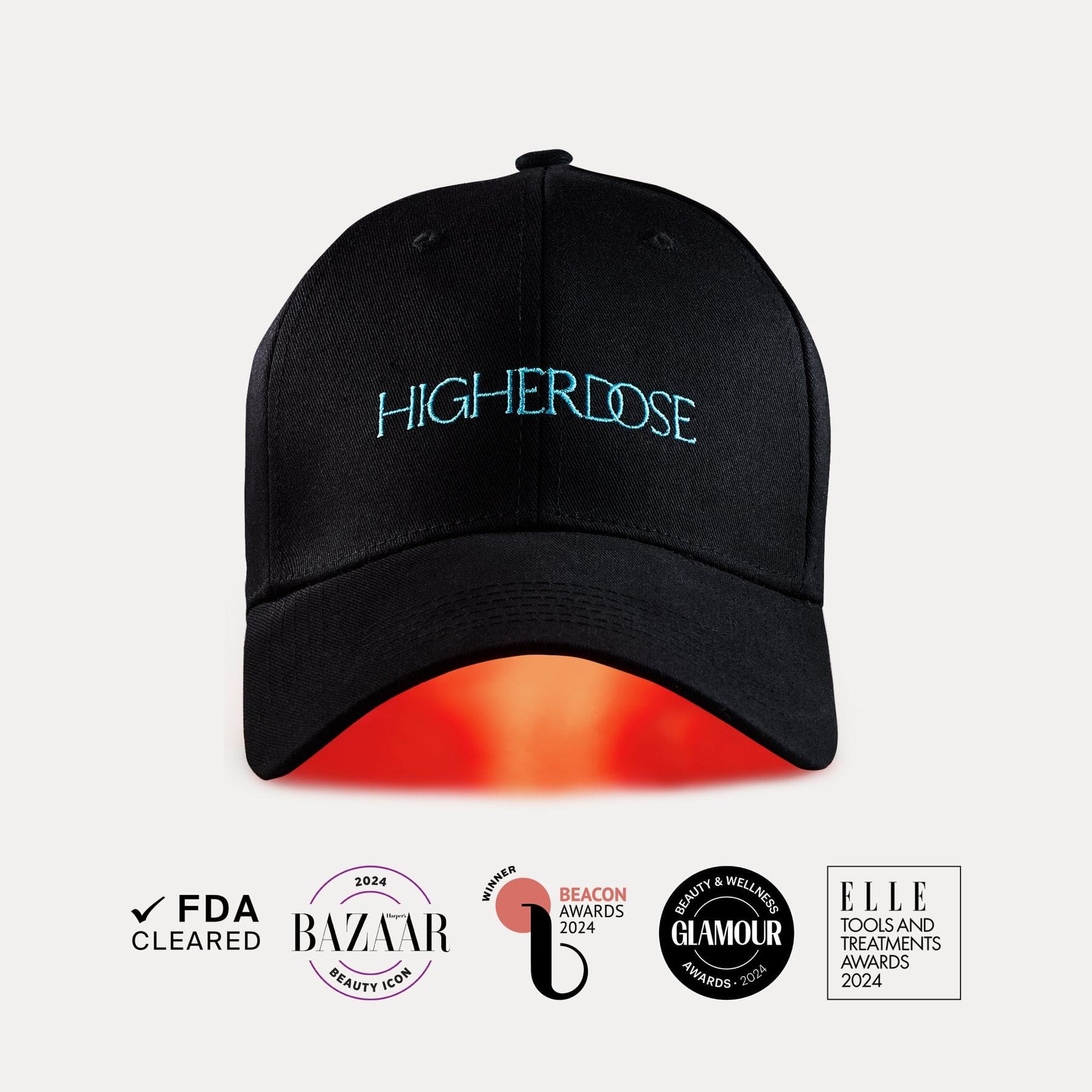 HigherDOSE Red Light Hat