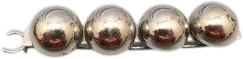 Vintage Metallic Sphere Barrette