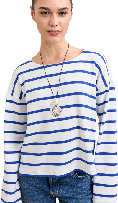 Long Sleeve Breton Tee