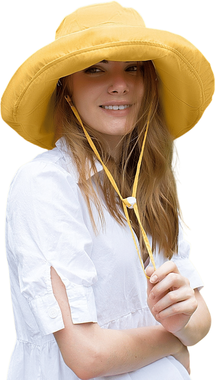 Malleable and Packable Cotton Sun Hat