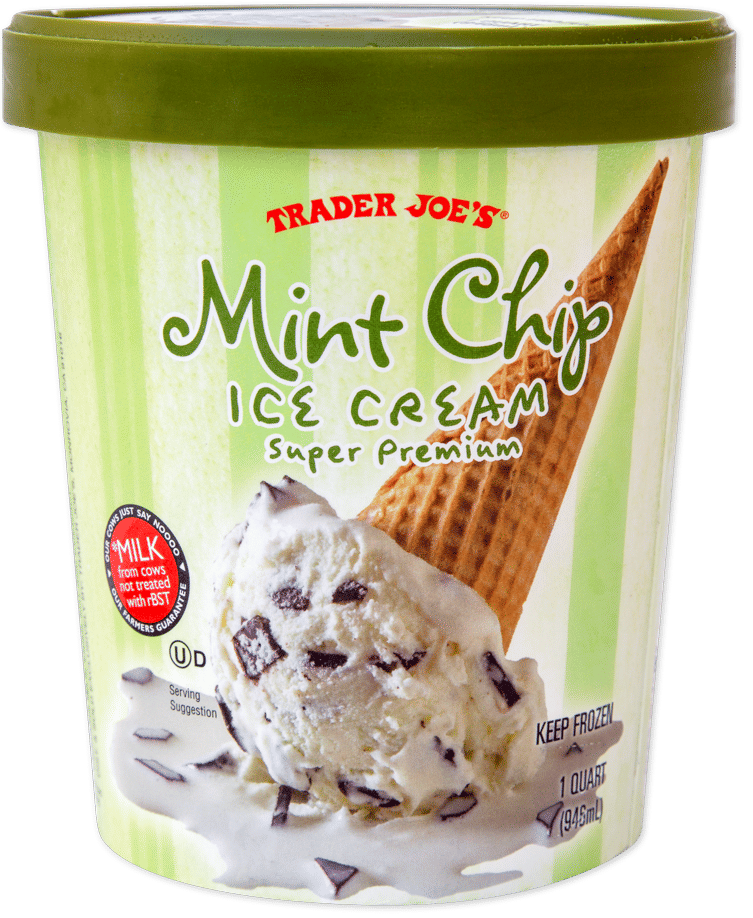 Trader Joe's Mint Chip Ice Cream