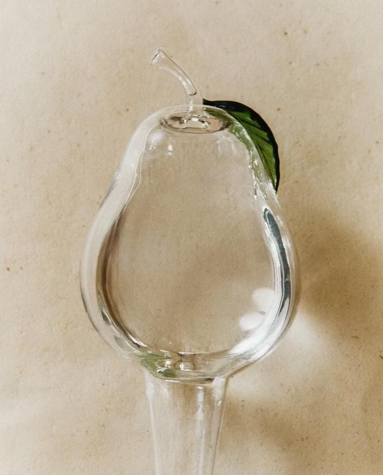 Pear-Shaped Borosilicate Self-Watering Bubble
