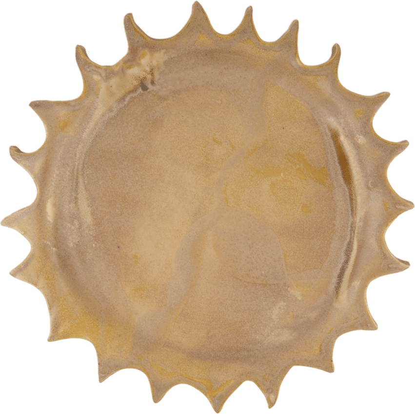 Sun Serving Plate