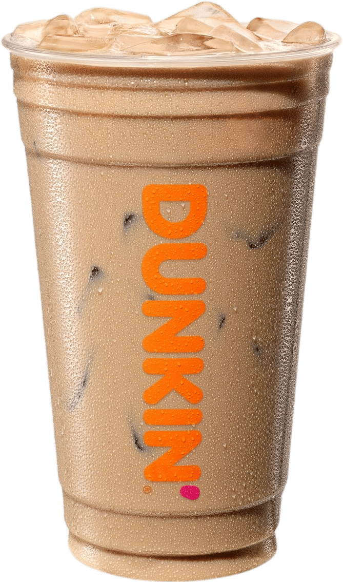 dunkin protein iced latte with half pump of sugar free vanilla