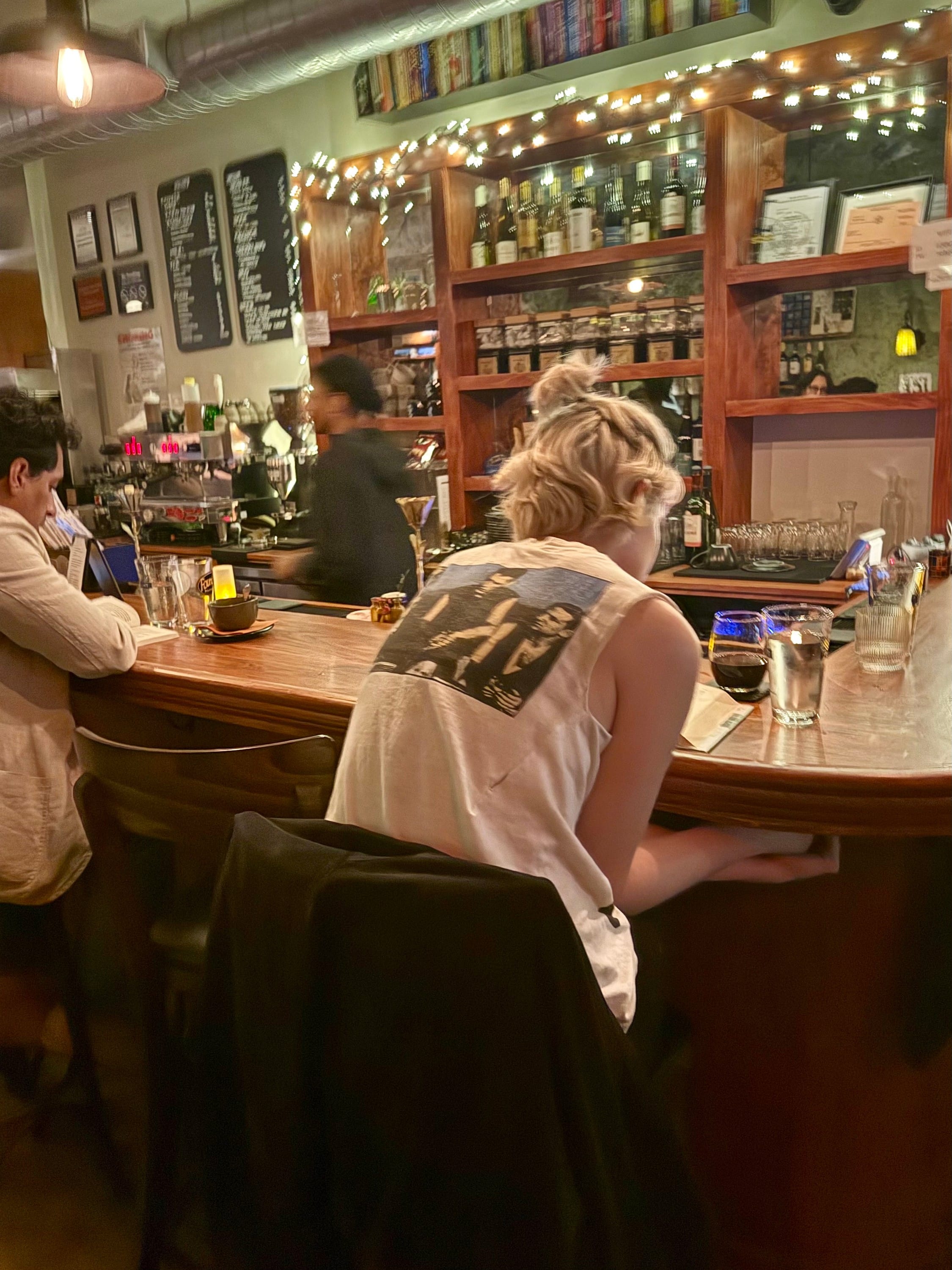 Liz's Book Bar in Carroll Gardens, Brooklyn