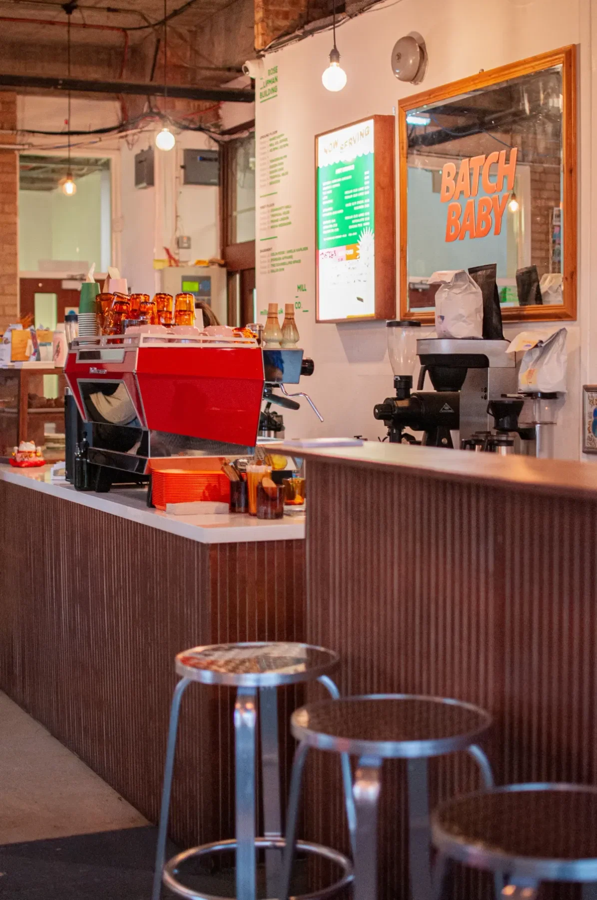 batch baby coffee shop in hackney