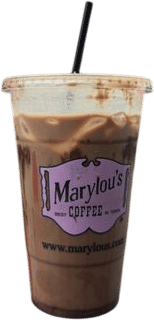 Marylou’s Banana Split iced coffee