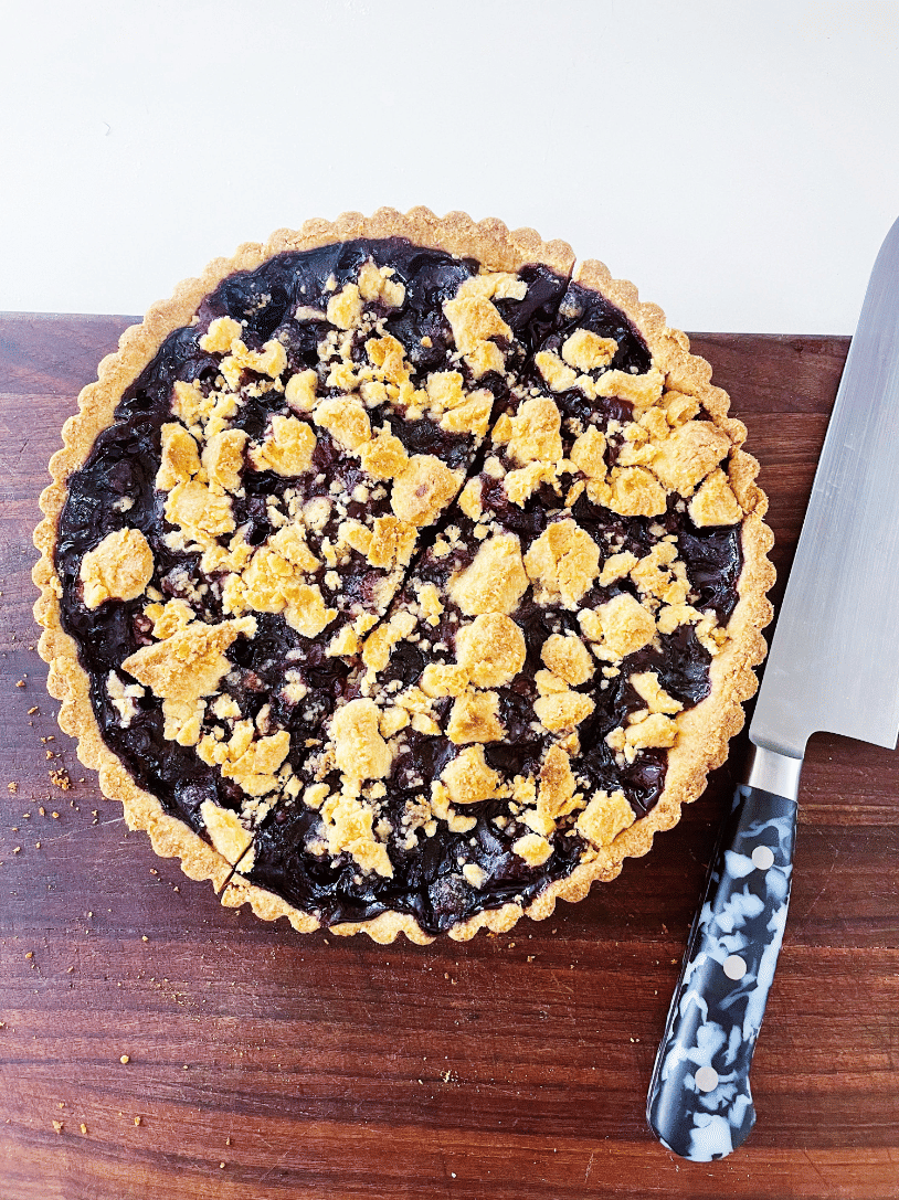 Blueberry Cornmeal Tart (Alison Roman)