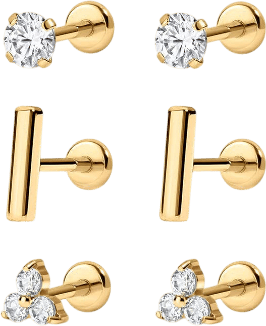 MIRU Everyday Nap Earrings Trio