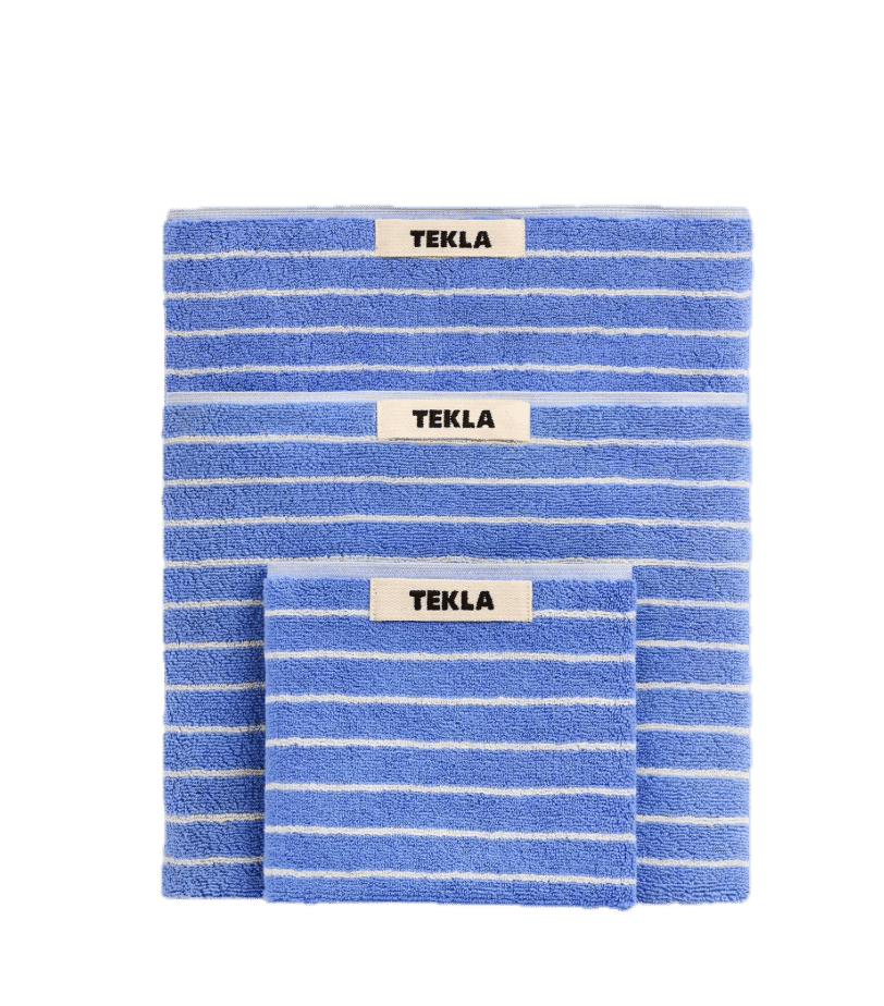Tekla's Pinstripe Towels
