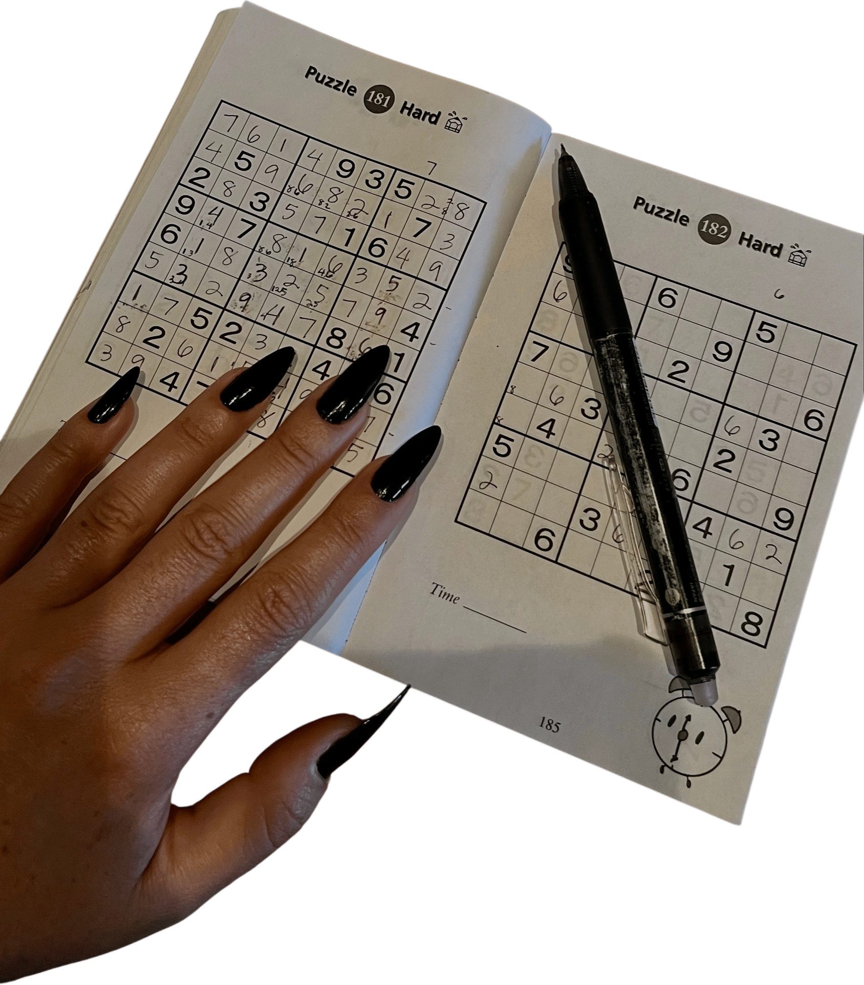 physical sudoku book