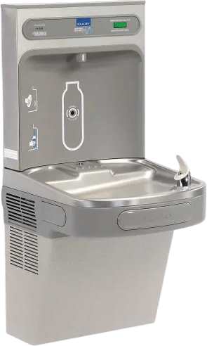 Water bottle refilling stations