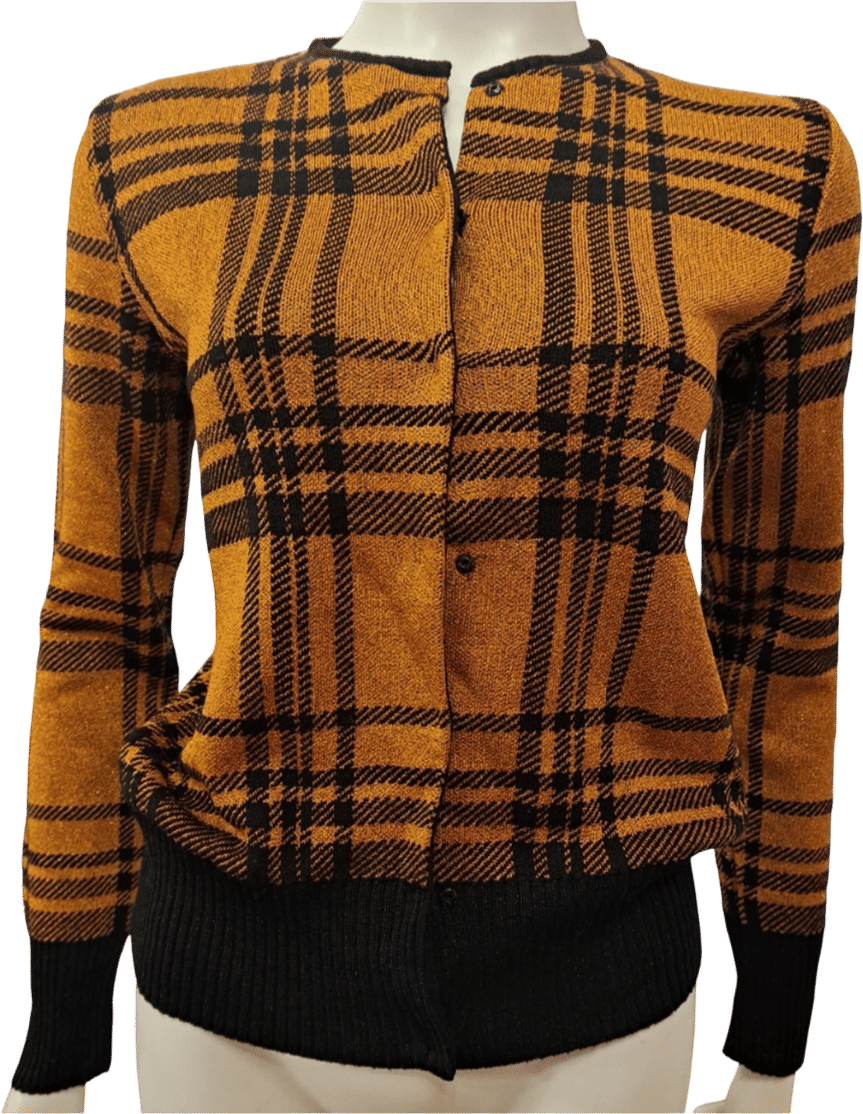 Copper Glitter Sweater Made In Italy