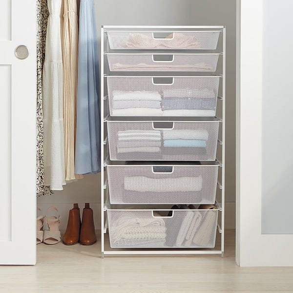 Elfa Classic Wide Tall Drawer Solution