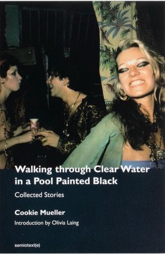 Walking through Clear Water in a Pool Painted Black (Cookie Mueller)