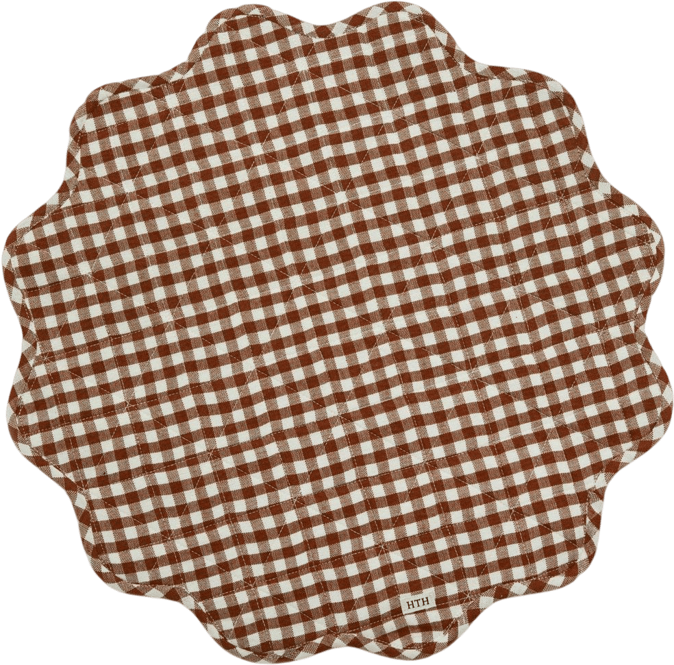 Heather Taylor Home gingham placemats