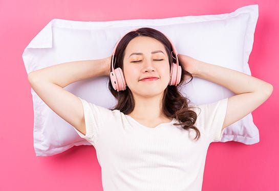 Listen to 10 minute songs while falling asleep