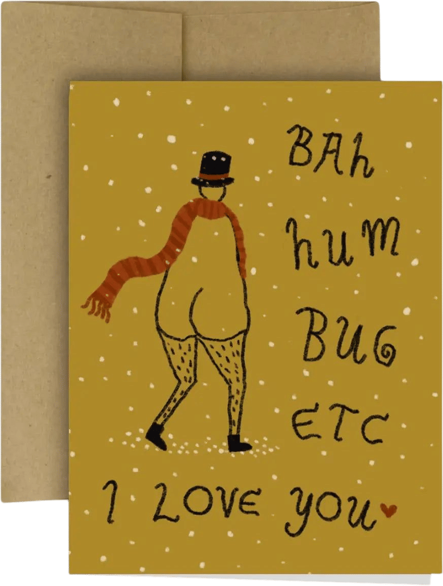 holiday cards for grumpy people