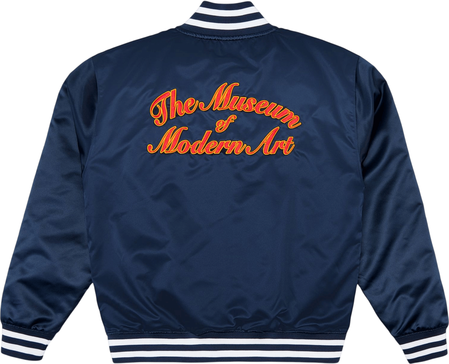 MoMA Champion Satin Bomber Jacket