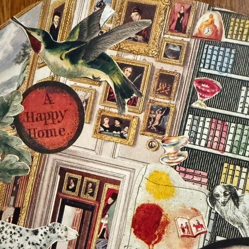 Beautiful Sticker Books For Collaging