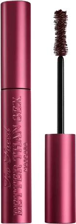 brown or burgundy mascara