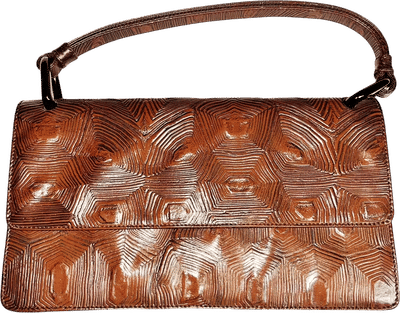 Triangle Leather Handbag