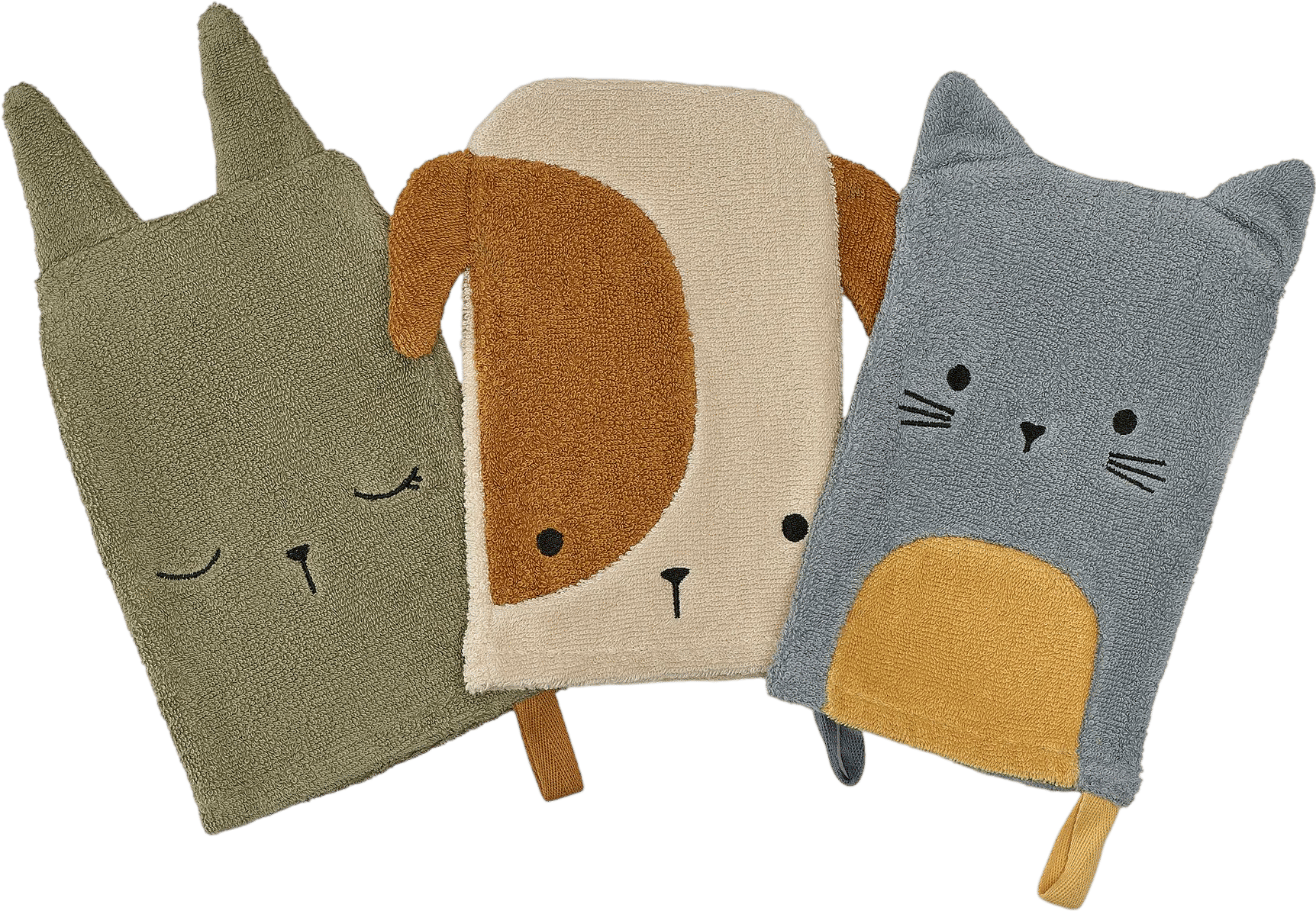 GULDVÄVARE Washing mitts