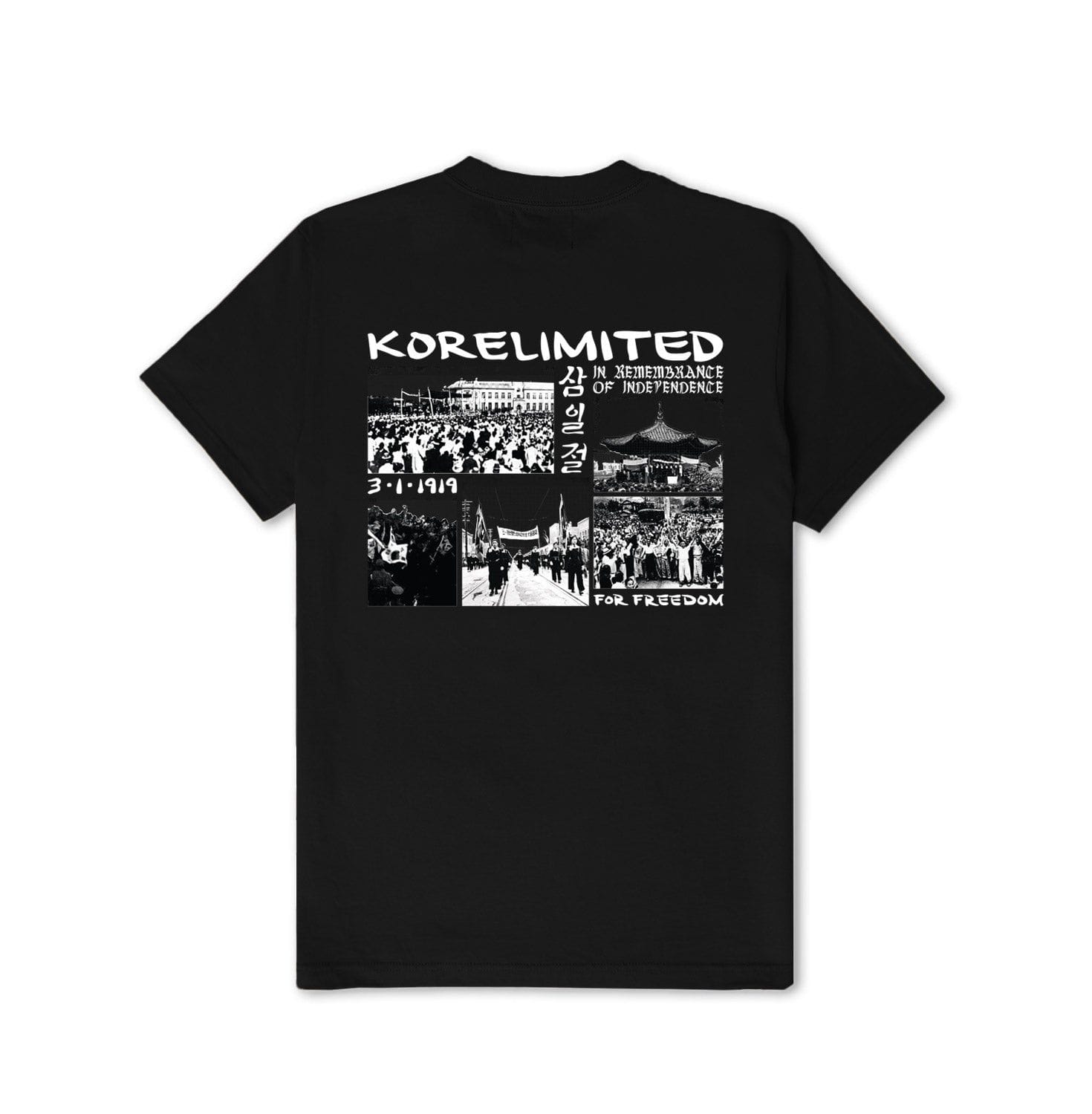 kore limited | black remembrance 1919 tee