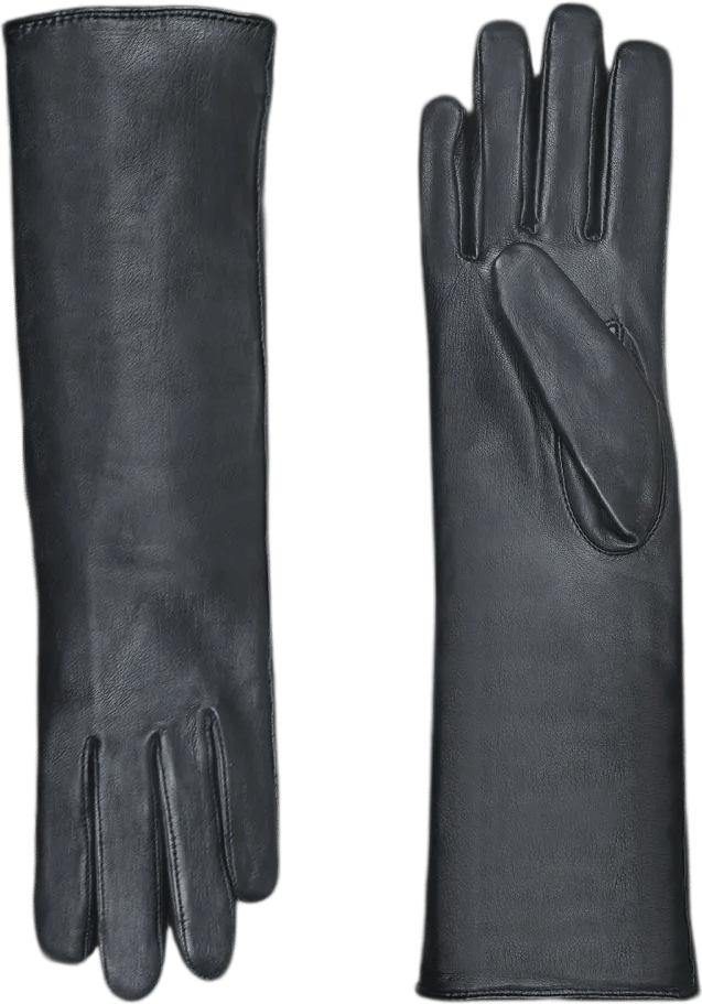 Langen Leder Damenhandschuhe Modell Isla