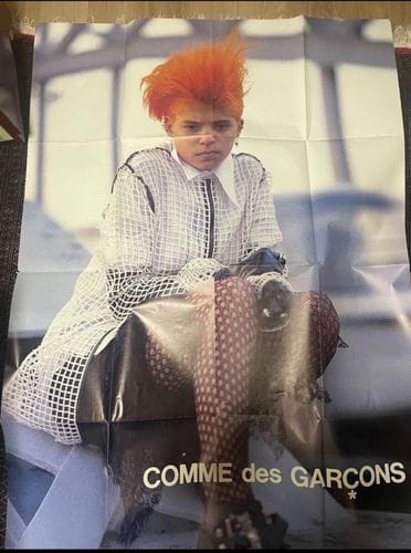 1991 COMME des GARCONS Poster Extra Large Used