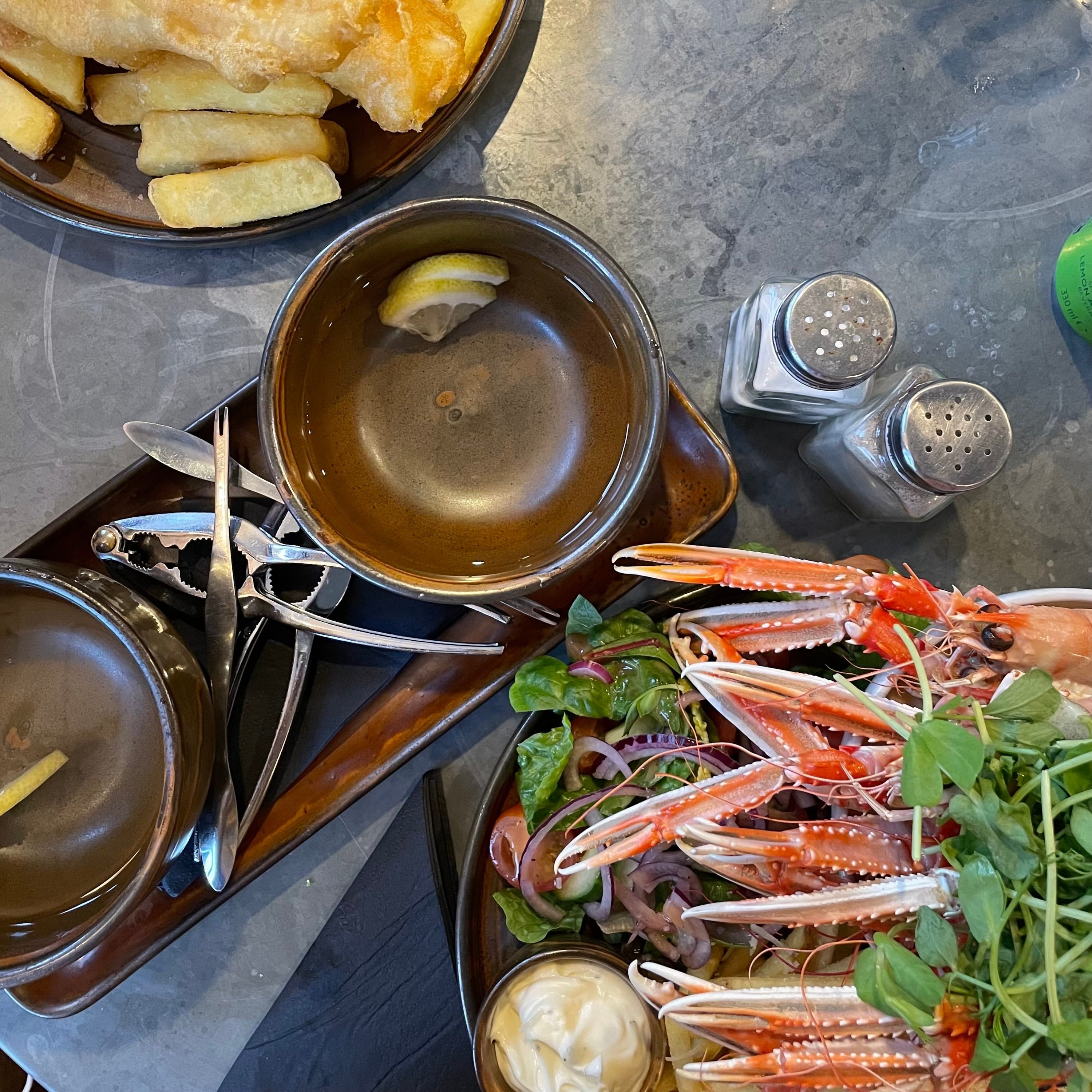Seafood in the Scottish Isles