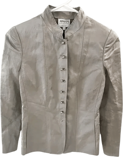 Vintage Mandarin Collar Jacket