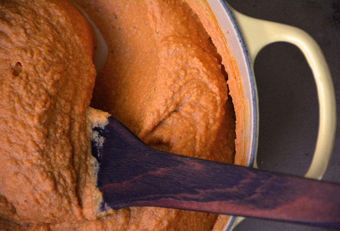 Yes, you can use yams instead of pumpkin puree