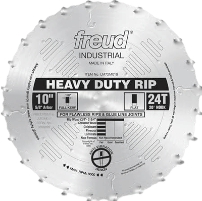 LM72R010 10" Heavy-Duty Rip Saw Blade