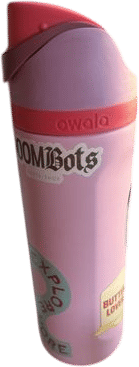 The sticker water bottle