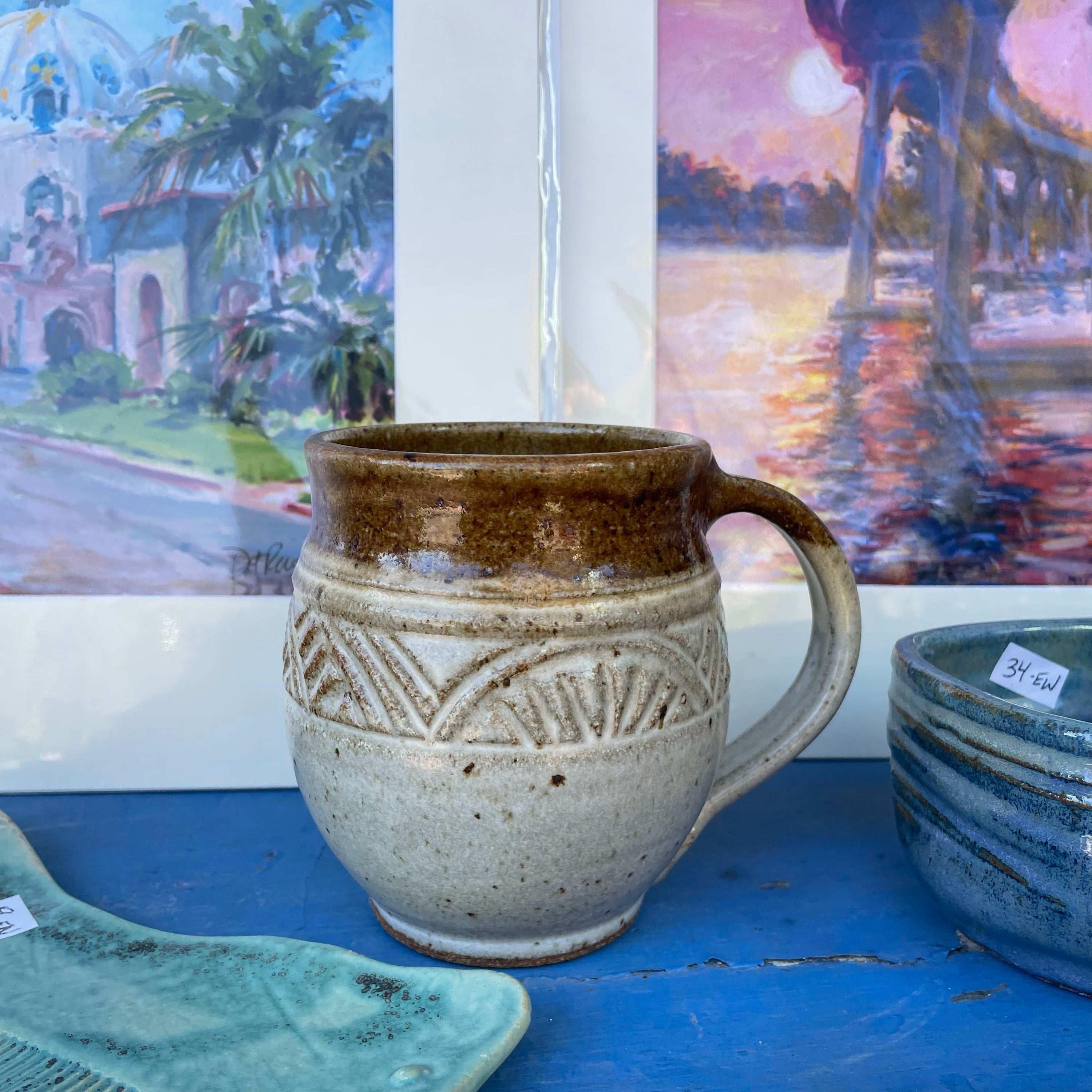 Check out the Spanish Village Art Center in Balboa Park