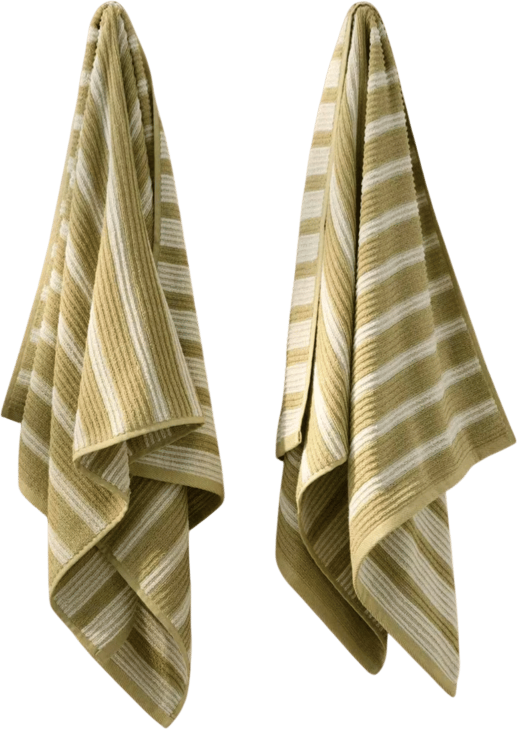 Brooklinen Ribbed Cotton TENCEL™ Bath Towels Set of 2