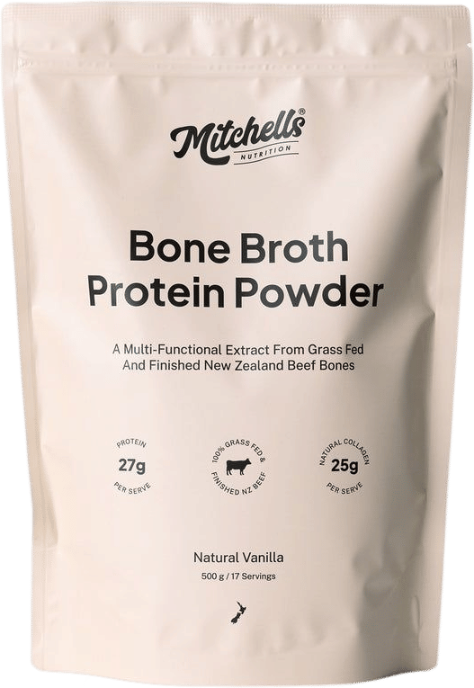 Mitchell’s Bone Broth Vanilla Protein Powder