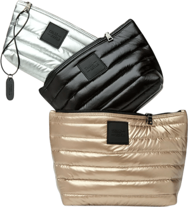 Trio of Puffer Bags