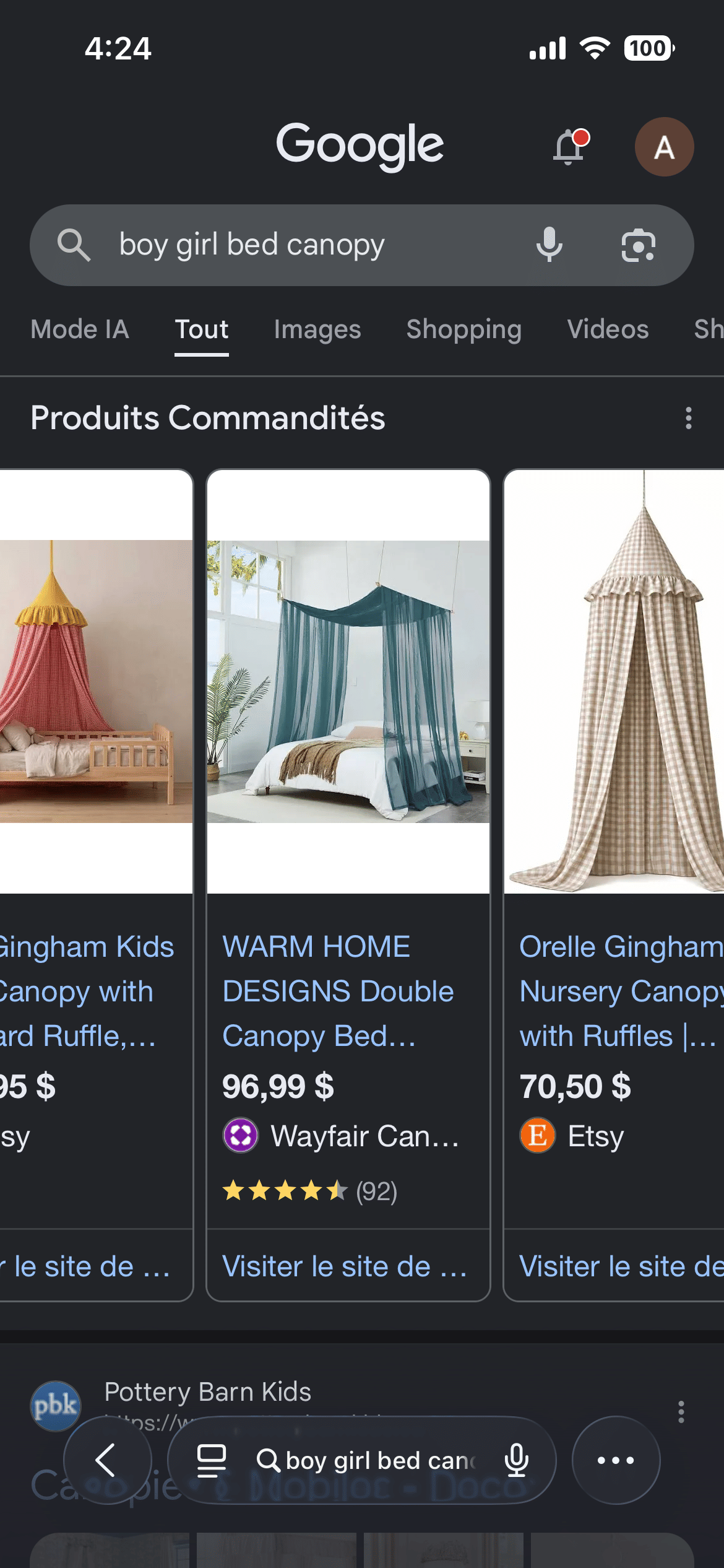 Bed canopies